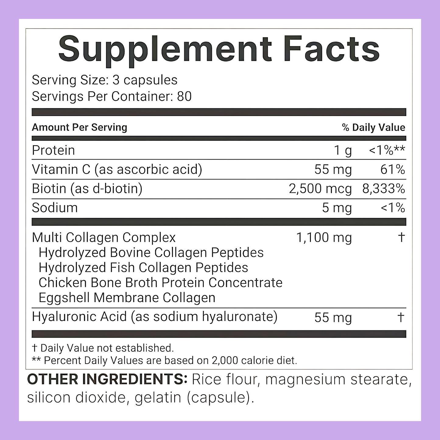 Multi Complex Collagen Capsules